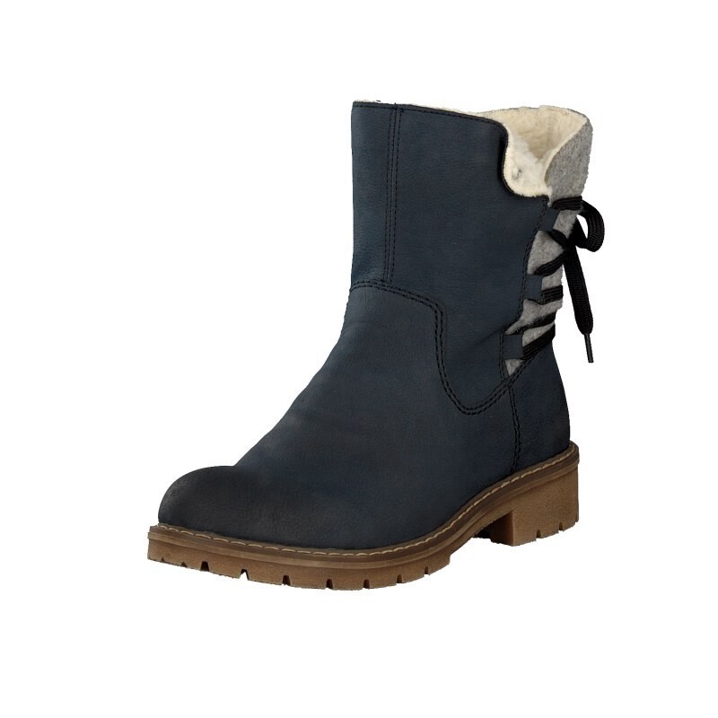 Damske Cizmy Rieker Y9160-15, Modre